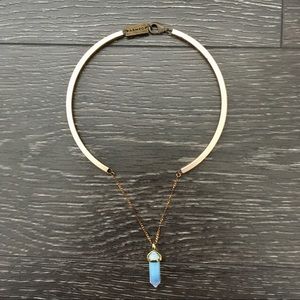 Statement necklace with quartz - Armed jewelry